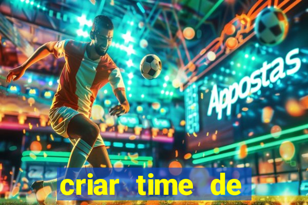 criar time de futebol simulador